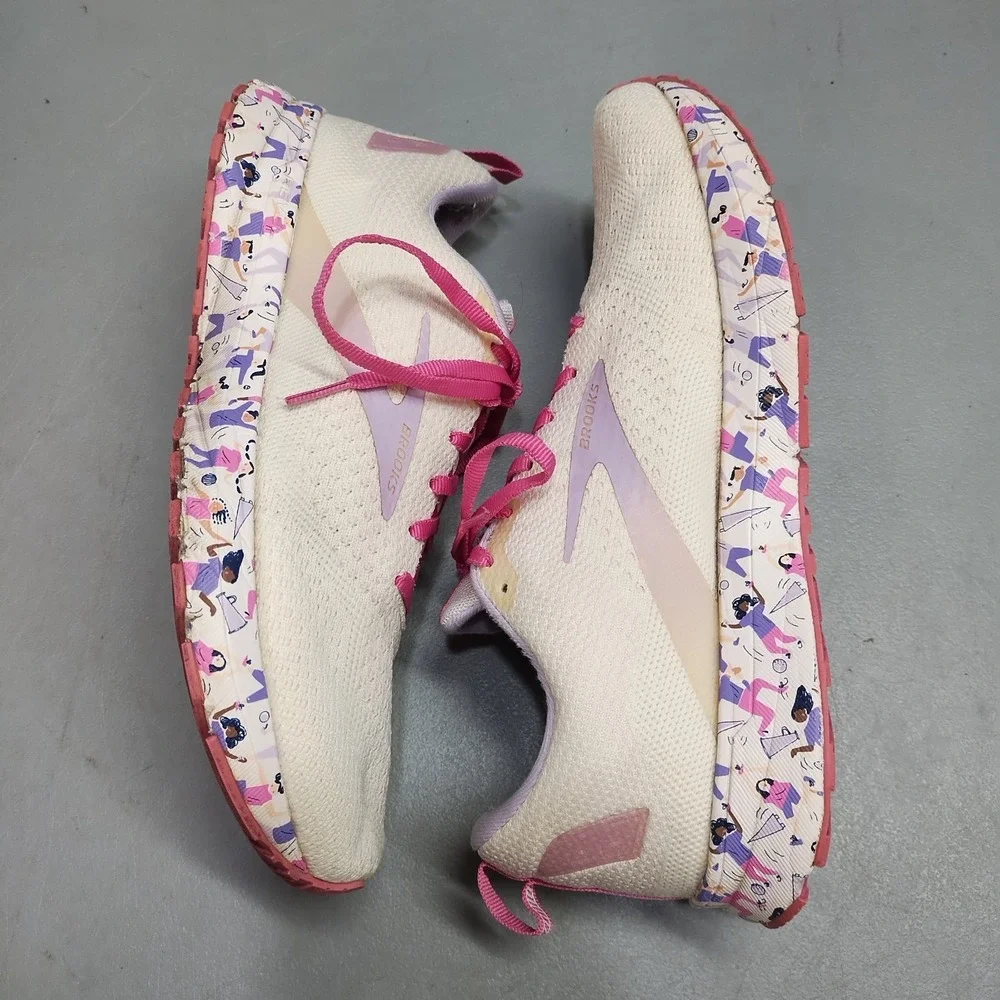 Brooks Revel 4 Running Shoes Women 9.5B Multi Empower Her Collection 1203371B137